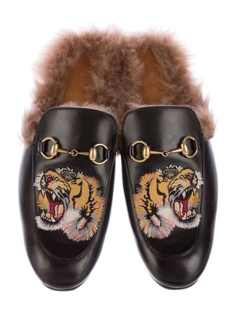 gucci slippers with tiger on front|Gucci slippers expensive.